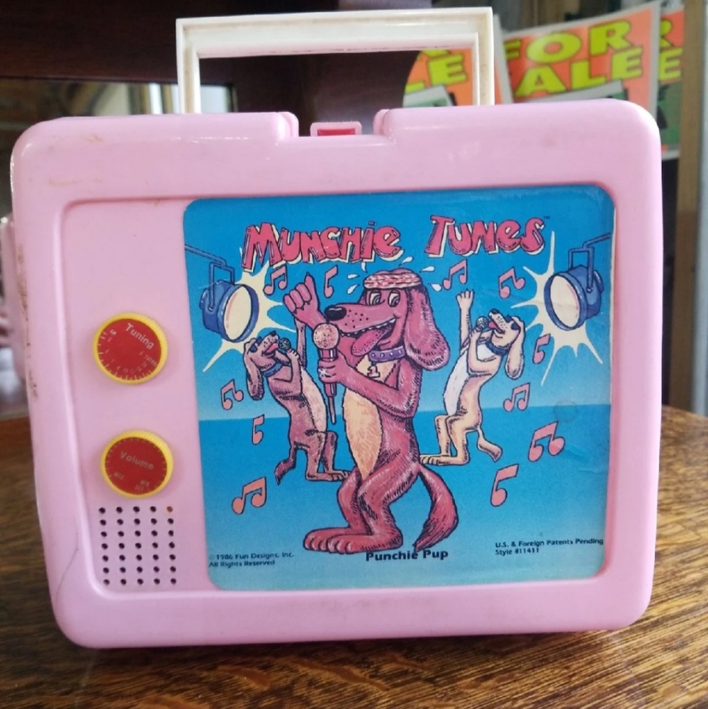 Munchie tunes lunch box
